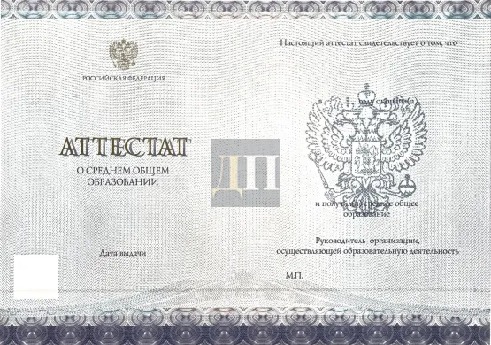 Аттестат за 11 класс Киржач с 2021 по 2026 годы