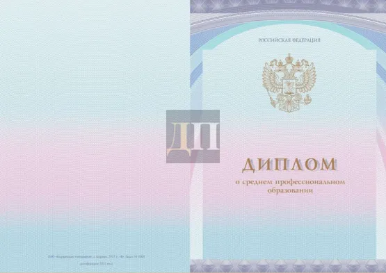 Диплом о среднем образовании с 2023 по 2026 годы